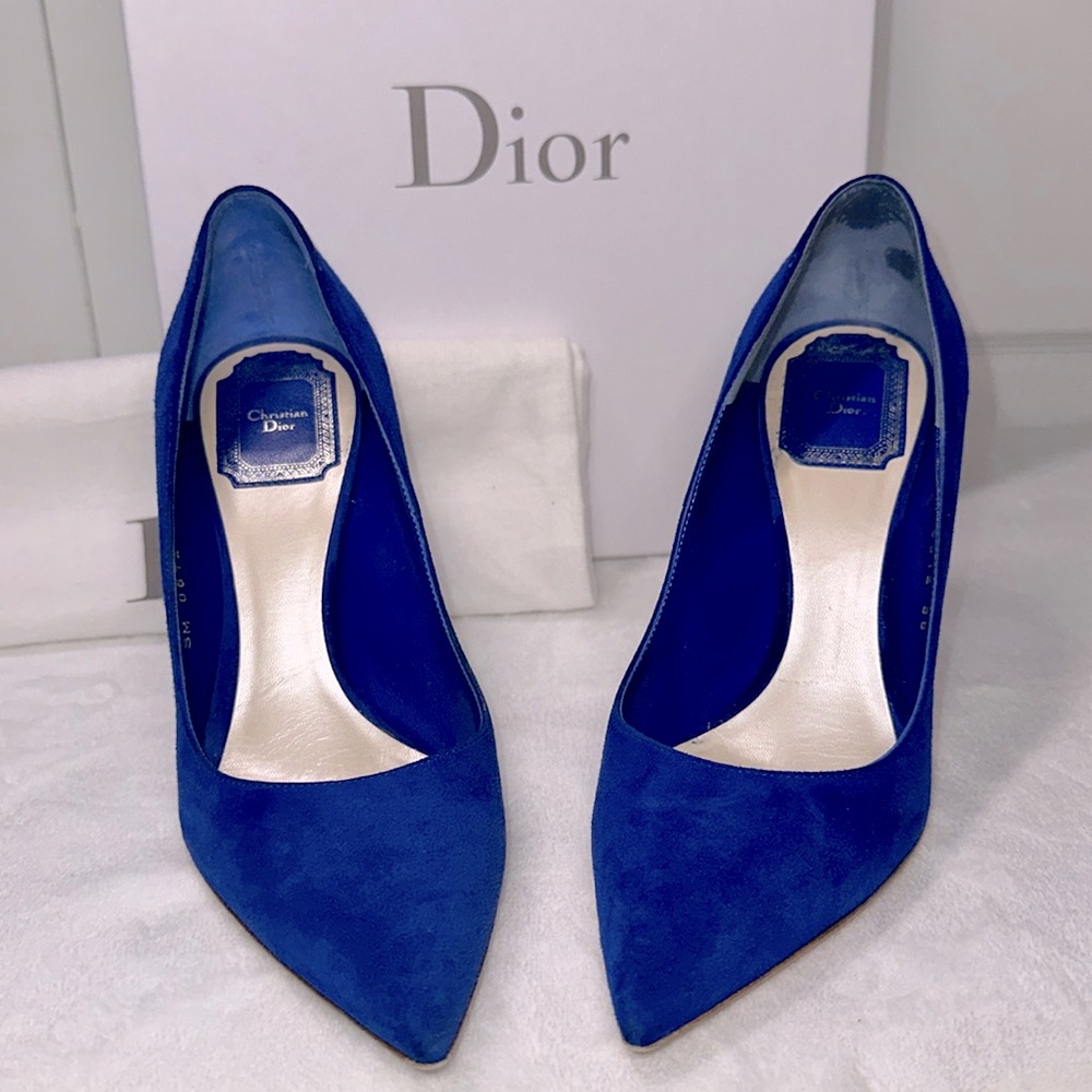 Dior SZ 6 Blue Cherie pumps heels